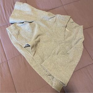 lululemon athletica Gray V-Neck Sweater